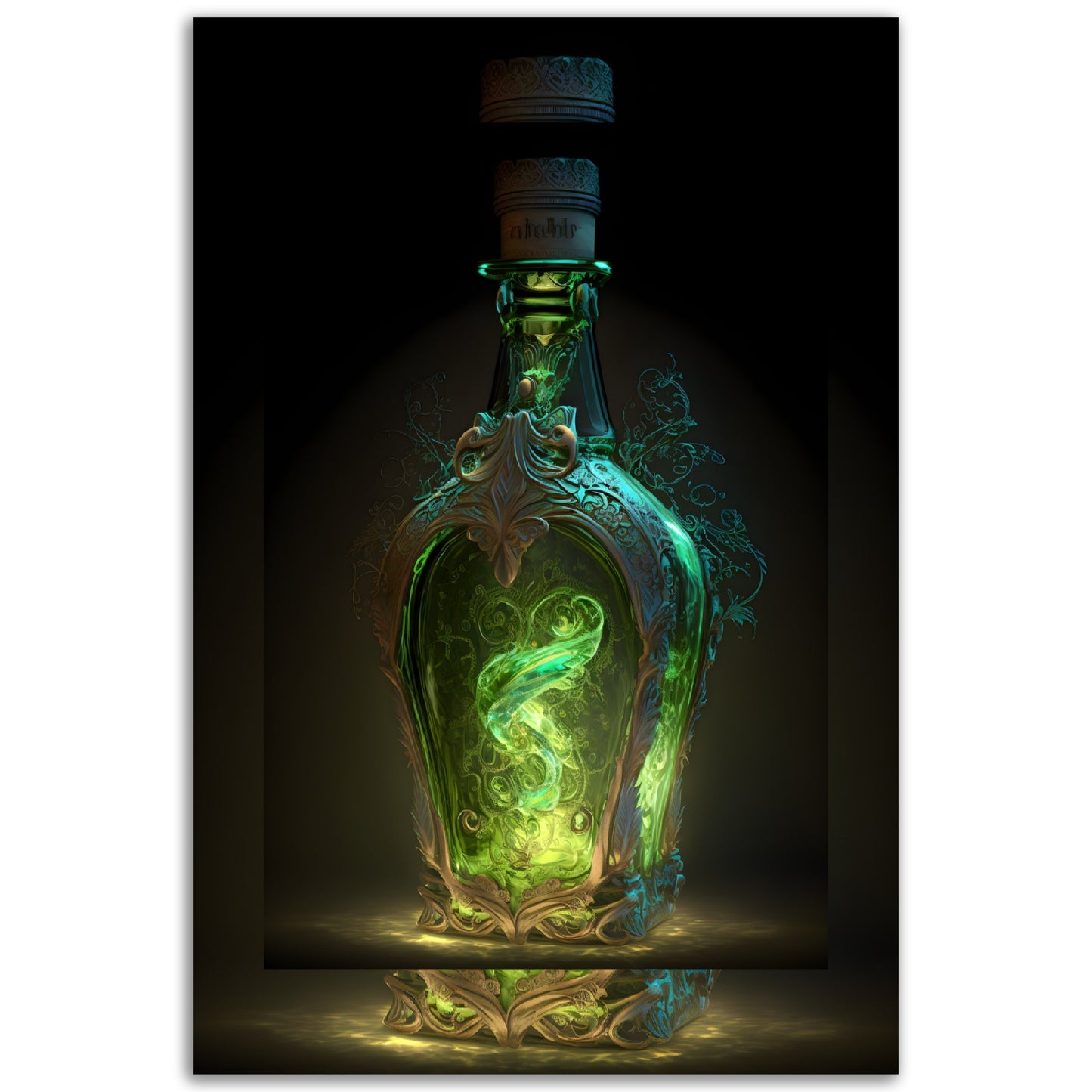 Poisoners Ace - Aluminum Print - Dragons Fable