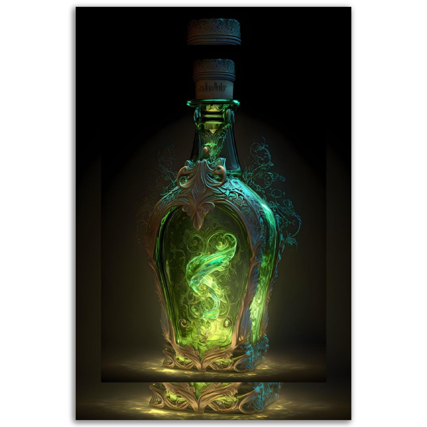 Poisoners Ace - Aluminum Print - Dragons Fable